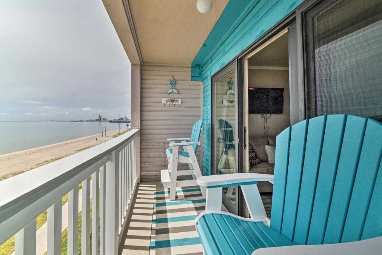 Updated Front Beach Condo With Resort Amenities! Corpus Christi  Kültér fotó